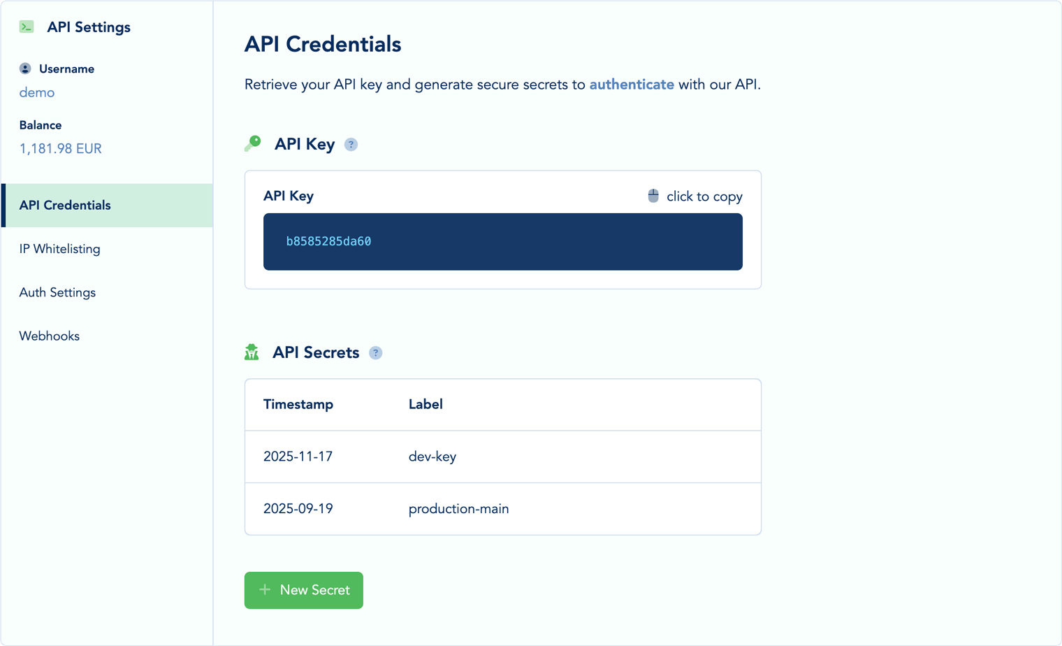 API Key Rotation & Revocation