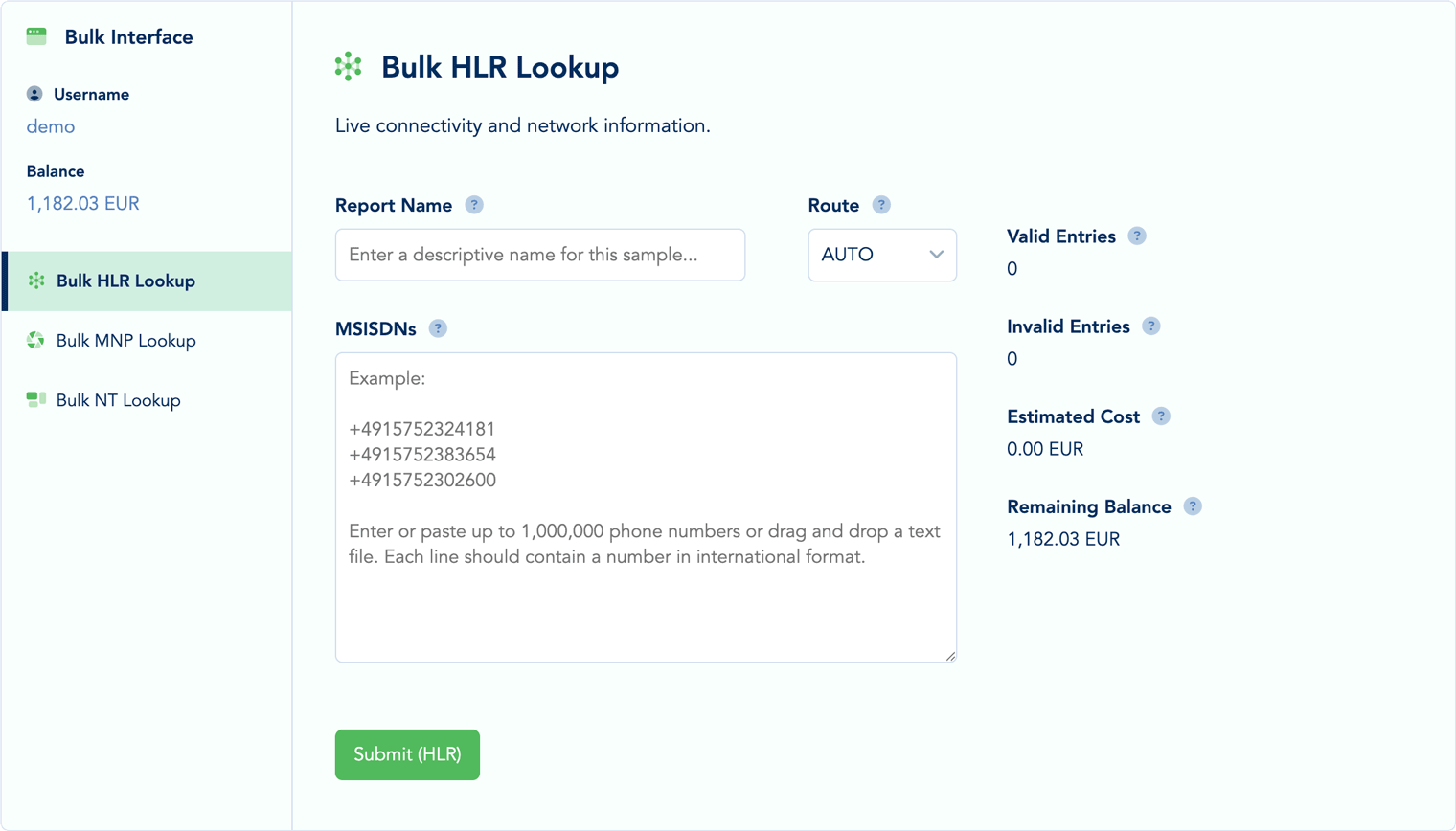 Bulk Processing Client