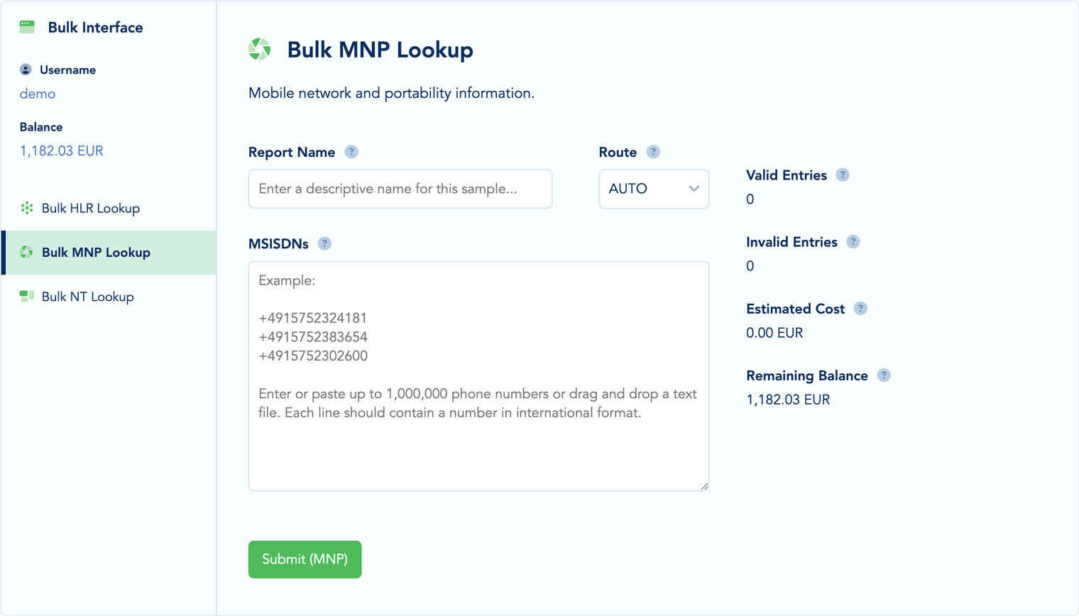 Bulk Processing Client